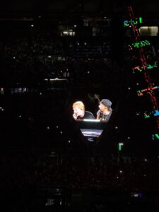 Ed Sheerean e Ultimo Olimpico Tour