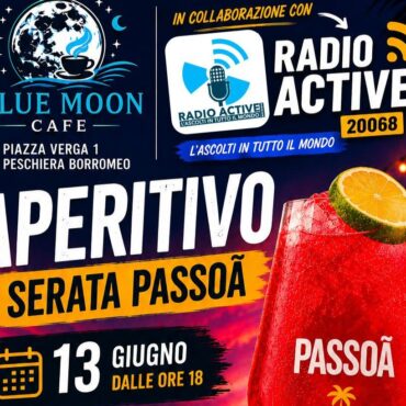 Aperitivo serata Passoa Radio Active cover