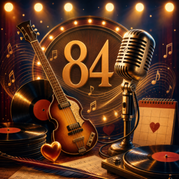 Grafica Amarcord Radio Active 20068 - Paul McCartney 84 anni